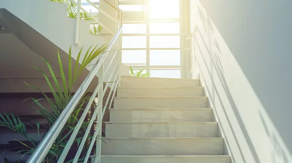 Staircase inside a home